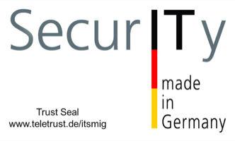 TeleTrusT-Vertrauenszeichen IT Security made in Germany